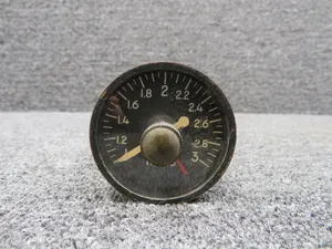 501-1029-01 Learjet EP-602A EPR Matched System Indicator (Cracked Glass) (10V)